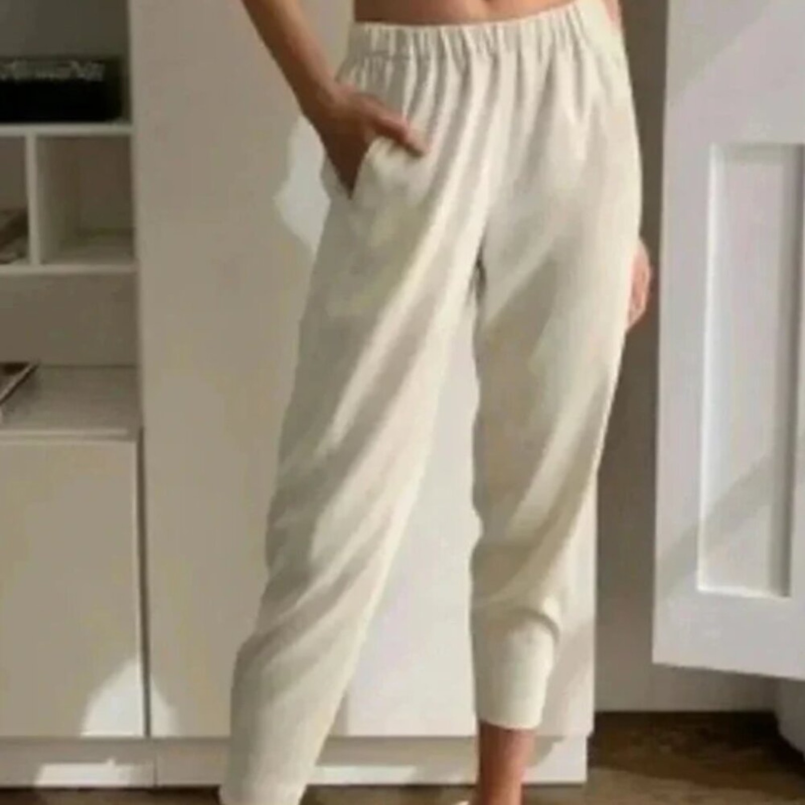 Babaton Aritzia Women's Dexter Pull On Jogger Trouser Pants Size Small